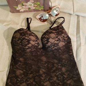 Angel's Secret Embrace Push Up Built‐In Bra Tank